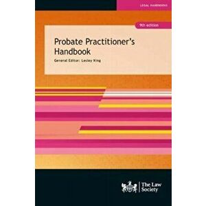 Probate Practitioner's Handbook, Paperback - *** imagine