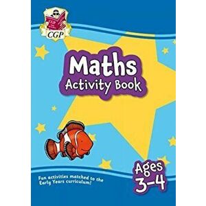New Maths Home Learning Activity Book for Ages 3-4, Paperback - Cgp Books imagine