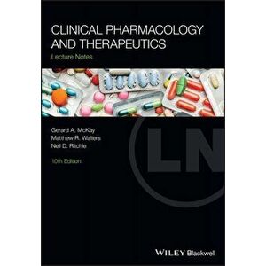 Clinical Pharmacology and Therapeutics, Paperback - *** imagine