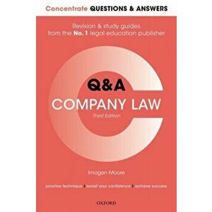 Concentrate Questions and Answers Company Law. Law Q&A Revision and Study Guide, Paperback - Imogen Moore imagine