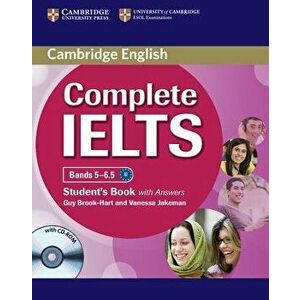 Complete IELTS Bands 5-6.5 Student's Book with Answers [With CDROM], Paperback - Guy Brook-Hart imagine