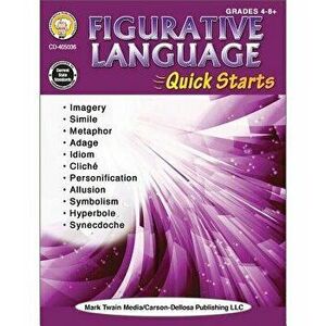 Figurative Language Quick Starts Workbook, Paperback - Jane Heitman imagine