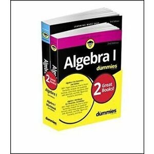 Algebra I Workbook for Dummies with Algebra I for Dummies 3e Bundle, Paperback - Mary Jane Sterling imagine