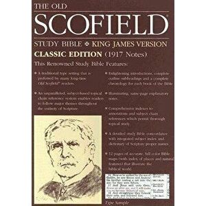 Old Scofield Study Bible-KJV-Classic - C. I. Scofield imagine