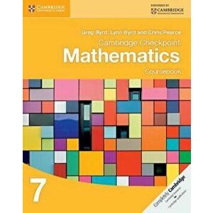 Cambridge Checkpoint Mathematics Coursebook 7, Paperback - Greg Byrd imagine