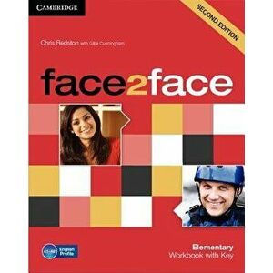 Face2face Elementary Workbook with Key, Paperback - Chris Redston imagine