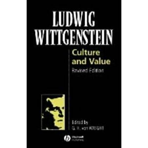 Culture and Value REV, Paperback - Wittgenstein imagine