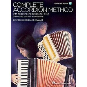 Complete Accordion Method, Paperback - Lucien Galliano imagine