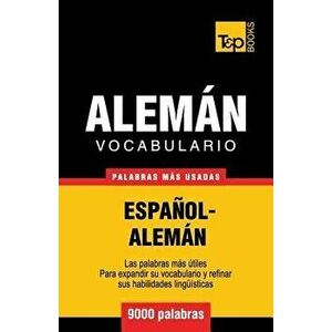 Vocabulario Espańol-Alemán - 9000 Palabras Más Usadas - Andrey Taranov imagine