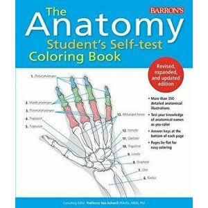 Anatomy Student's Self-Test Coloring Book, Paperback - Ken Ashwell imagine