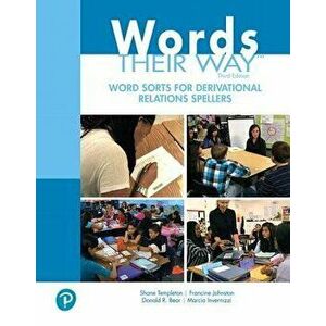 Words Their Way Word Sorts for Derivational Relations Spellers, Paperback - Shane Templeton imagine