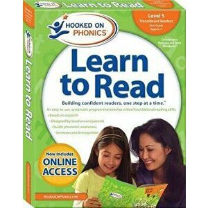 Hooked on Phonics Learn to Read - Level 5: Transitional Readers (First Grade - Ages 6-7), Paperback - Hooked on Phonics imagine