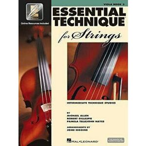 Essential Technique for Strings with Eei: Viola, Paperback - Robert Gillespie imagine
