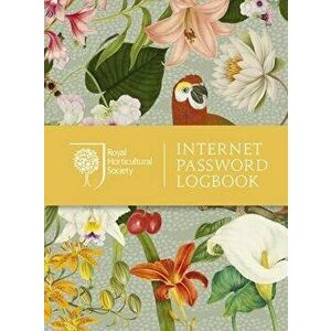 Royal Horticultural Society Internet Password Logbook, Hardcover - Royal Horticultural Society imagine