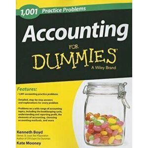 1, 001 Accounting Practice Problems for Dummies, Paperback - Kenneth W. Boyd imagine