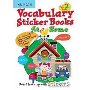 Vocabulary Sticker Books at Home, Paperback - Kumon imagine