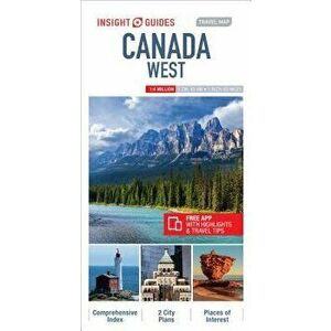 Insight Guides Travel Map Canada West, Paperback - Insight Guides imagine