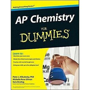 AP Chemistry for Dummies, Paperback - Peter J. Mikulecky imagine