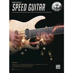 German Schauss's Speed Guitar: Learn Lightning Fast Alternate Picking and Coordination, Book & Online Audio & Video, Paperback - German Schauss imagine