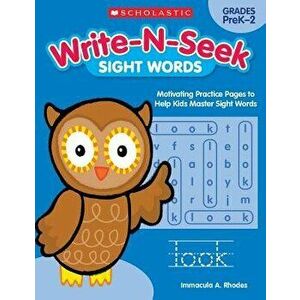 Sight Words: Motivating Practice Pages to Help Kids Master Sight Words, Paperback - Immacula A. Rhodes imagine