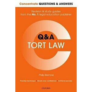 Concentrate Questions and Answers Tort Law. Law Q&A Revision and Study Guide, Paperback - John Hodgson imagine