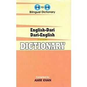 English-Dari & Dari-English One-to-One Dictionary. Script & Roman (exam-suitable), Paperback - Amir Khan imagine