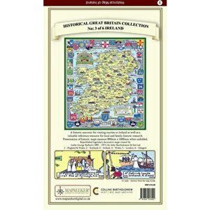 Historical Map of Ireland, Paperback - *** imagine