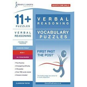 11+ Puzzles Vocabulary Puzzles Book 1, Paperback - *** imagine