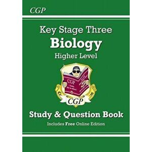 KS3 Biology Study & Question Book - Higher, Paperback - *** imagine