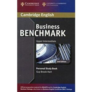 Business Benchmark Upper Intermediate BULATS and Business Vantage Personal Study Book, Paperback - Guy Brook-Hart imagine
