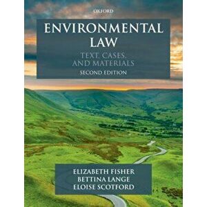 Environmental Law. Text, Cases & Materials, Paperback - Eloise Scotford imagine