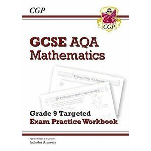 GCSE Maths AQA Grade 8-9 Targeted Exam Practice Workbook (includes Answers), Paperback - *** imagine