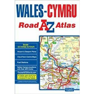 Wales Regional Road Atlas, Paperback - *** imagine