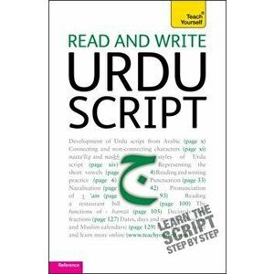 Read and write Urdu script: Teach yourself, Paperback - Richard Delacy imagine