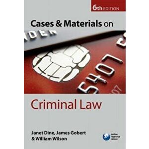 Cases and Materials on Criminal Law, Paperback - William Wilson imagine