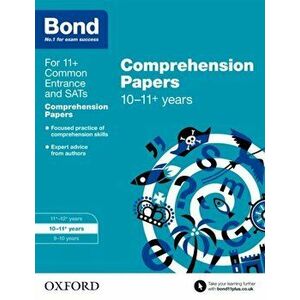 Bond 11+: English: Comprehension Papers. 10-11+ years, Paperback - *** imagine