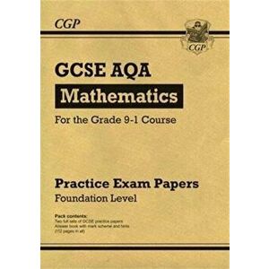 GCSE Maths AQA Practice Papers: Foundation - for the Grade 9-1 Course, Paperback - *** imagine