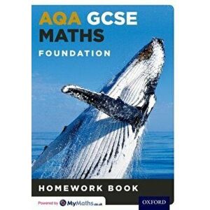 AQA GCSE Maths Foundation Homework Book, Paperback - Clare Plass imagine