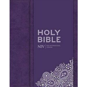 NIV Thinline Purple Soft-Tone Bible with Clasp, Paperback - *** imagine