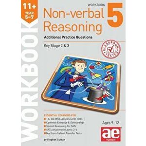 11+ Non-verbal Reasoning Year 5-7 Workbook 5. Additional Practice Questions, Paperback - Andrea F. Richardson imagine