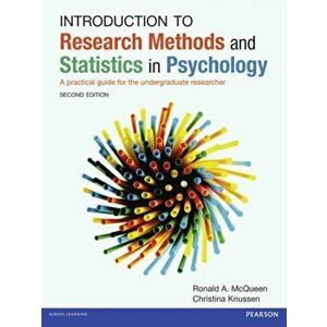 Introduction to Research Methods and Statistics in Psychology. A practical guide for the undergraduate researcher, Paperback - Christina Knussen imagine