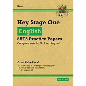 New KS1 English SATS Practice Papers: Pack 2 (for the 2020 tests), Paperback - CGP Books imagine