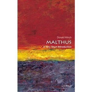 Malthus: A Very Short Introduction, Paperback - Donald Winch imagine