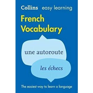 Easy Learning French Vocabulary, Paperback - *** imagine