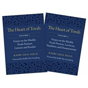 The Heart of Torah, Gift Set: Essays on the Weekly Torah Portion, Hardcover - Shai Held imagine