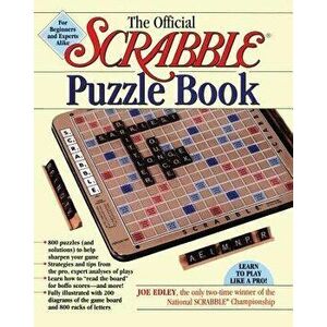 The Official Scrabble Puzzle Book, Paperback - Joe Edley imagine