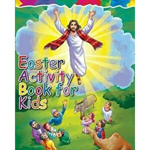 Easter Activity Book for Kids: The Story of Easter Bible Coloring Book with Dot to Dot, Maze, and Word Search Puzzles - (The Perfect Easter Basket St, imagine