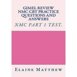 Gimel Review NMC CBT Practice Questions and Answers, Paperback - Elaine Matthew imagine