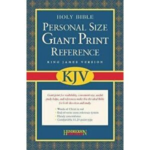 Personal Size Giant Print Reference Bible-KJV - Hendrickson Bibles imagine