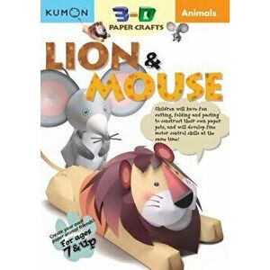 Animals Lion & Mouse, Paperback - Kumon Publishing imagine